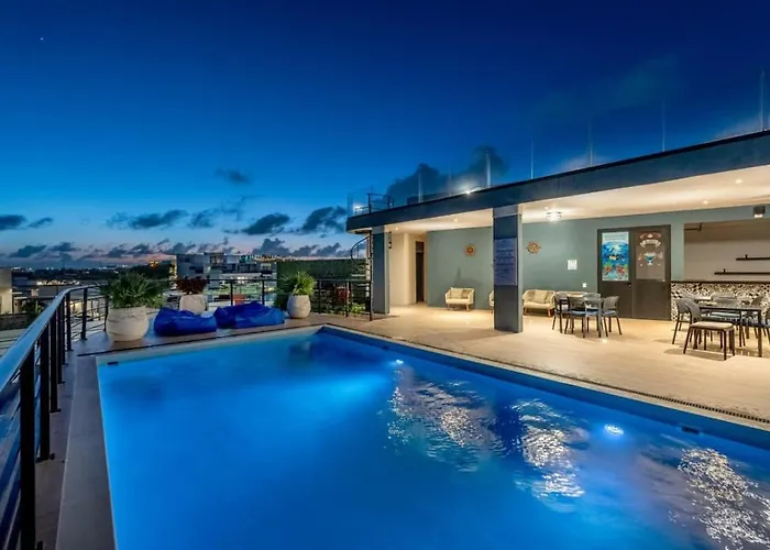 Сasa de vacaciones 3br Penthouse W Private Rooftop Pool And Bbq Playa del Carmen